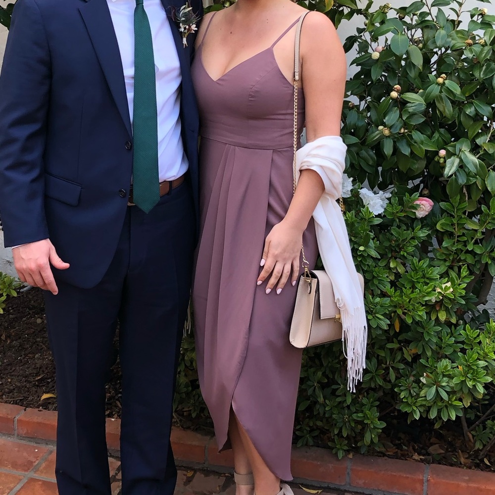 Lulus mauve cocktail/formal dress